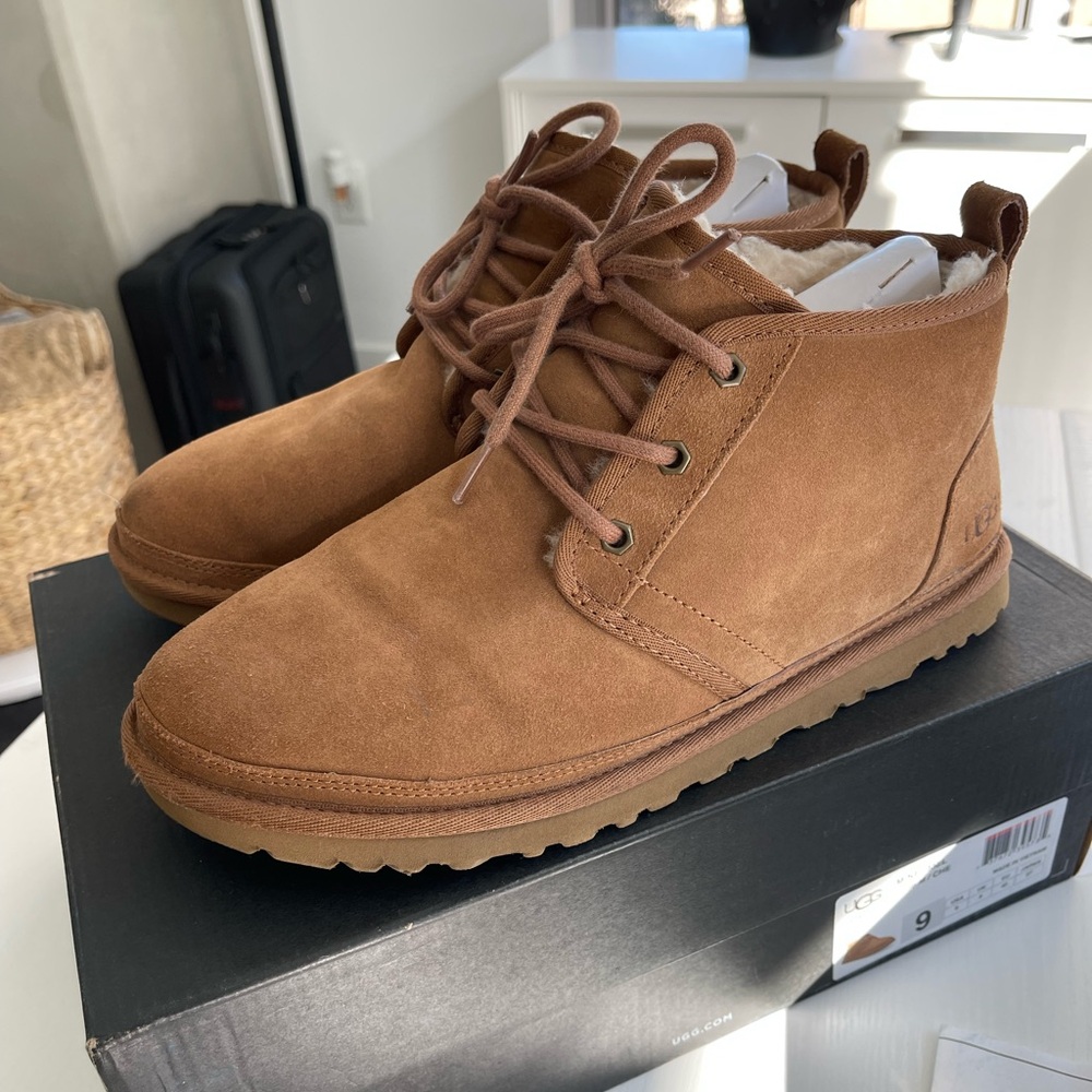 UGG Men's Tan Suede Boots